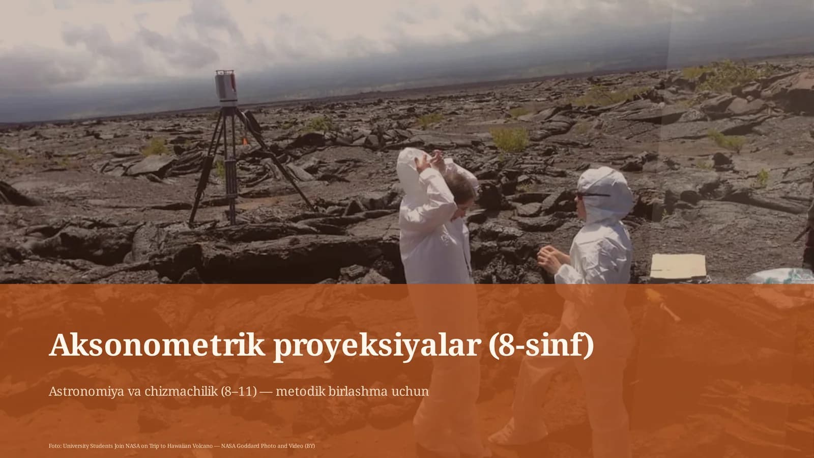 Aksonometrik proyeksiyalar (8-sinf)