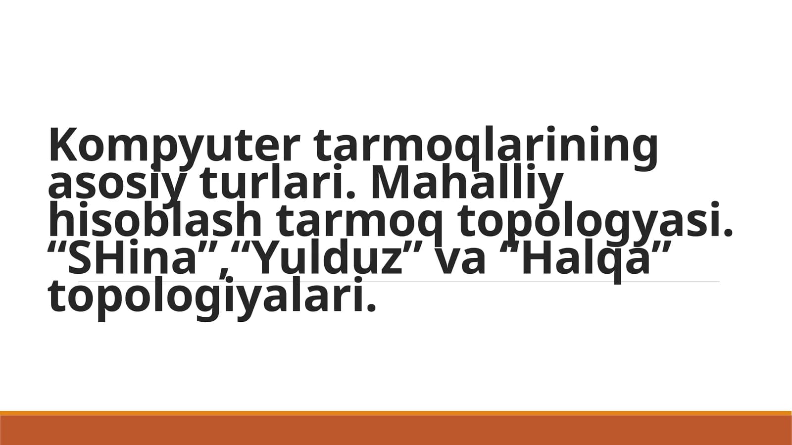 Kompyutertarmoqlarivauningturlari