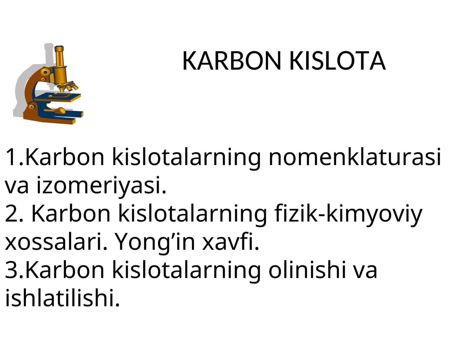 KARBON KISLOTA