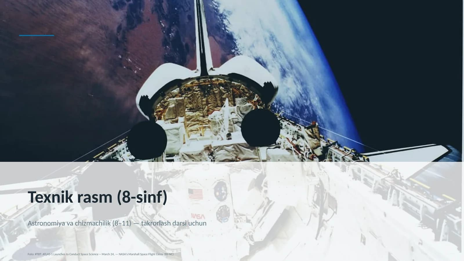 Astronomiya va chizmachilik (8–11)
