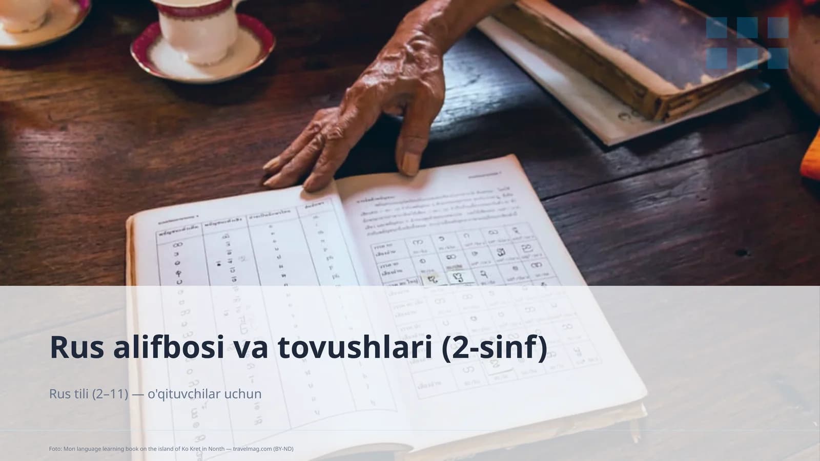 Rus alifbosi va tovushlari (2-sinf)