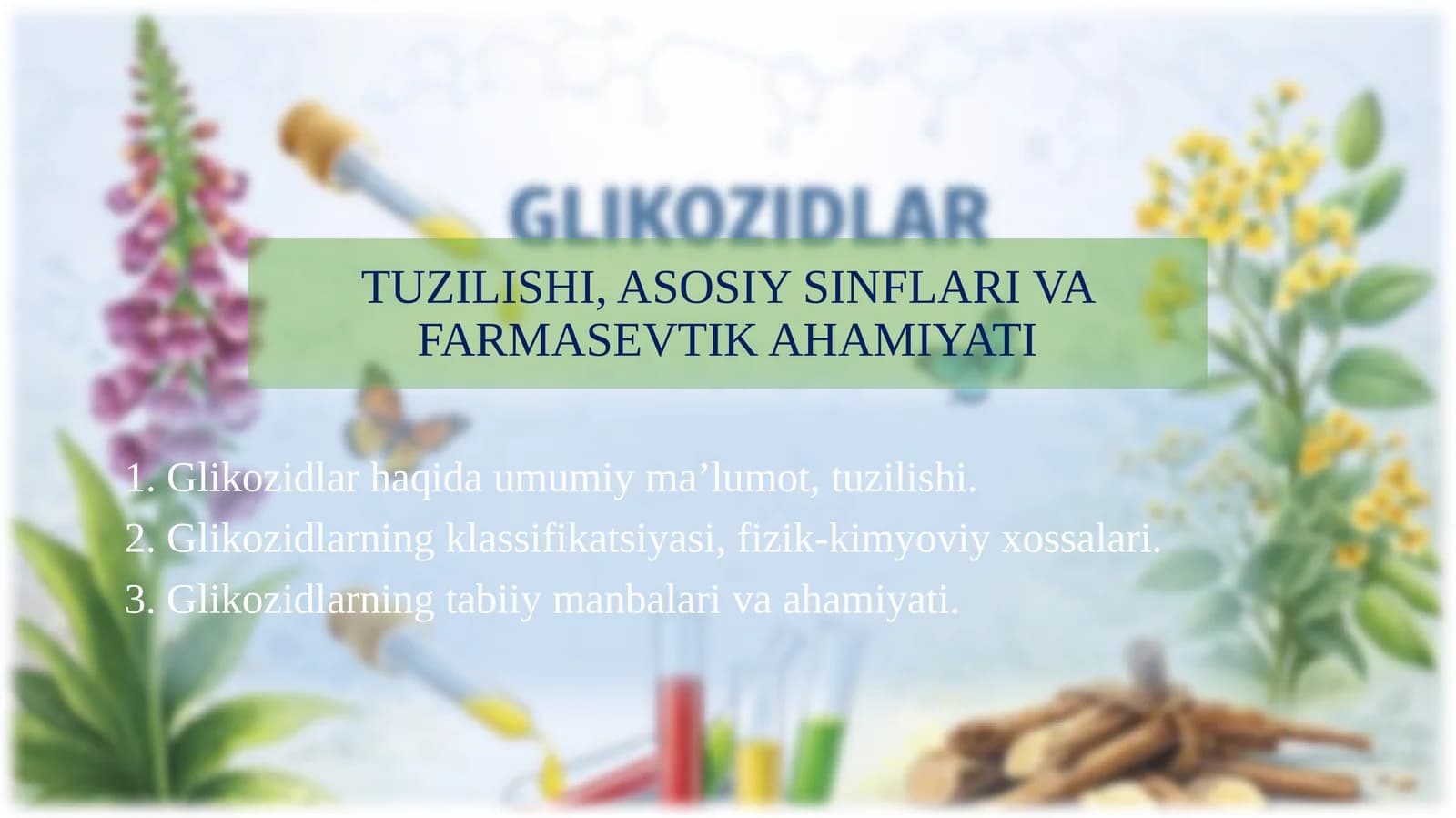 Glikozidlar
