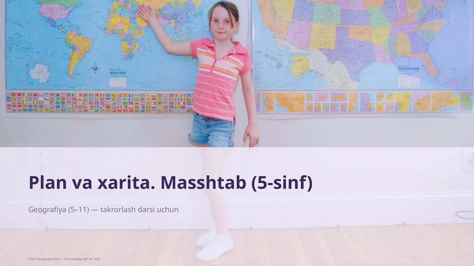 Plan va xarita. Masshtab (5-sinf)