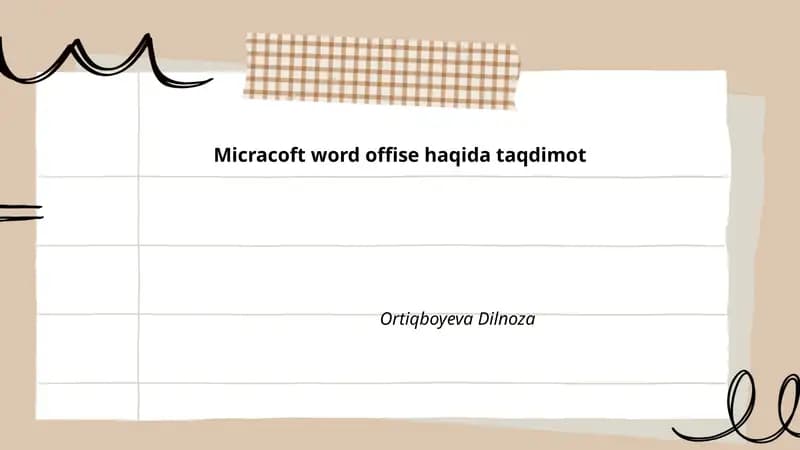 Microsoft Word