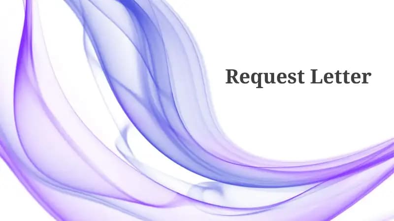 Request Letter