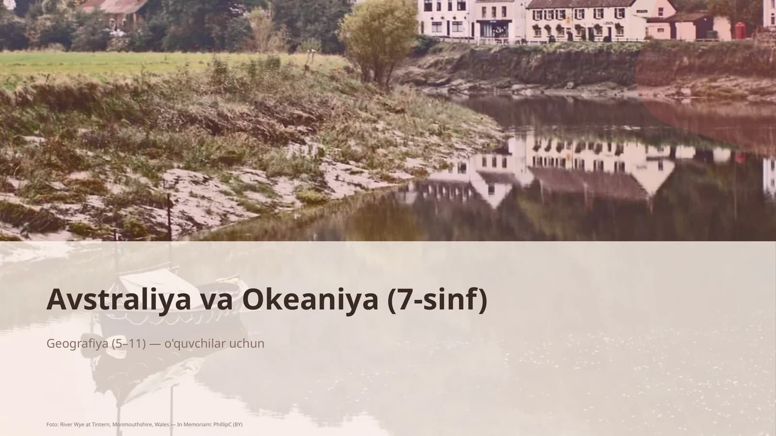 Avstraliya va Okeaniya (7-sinf)