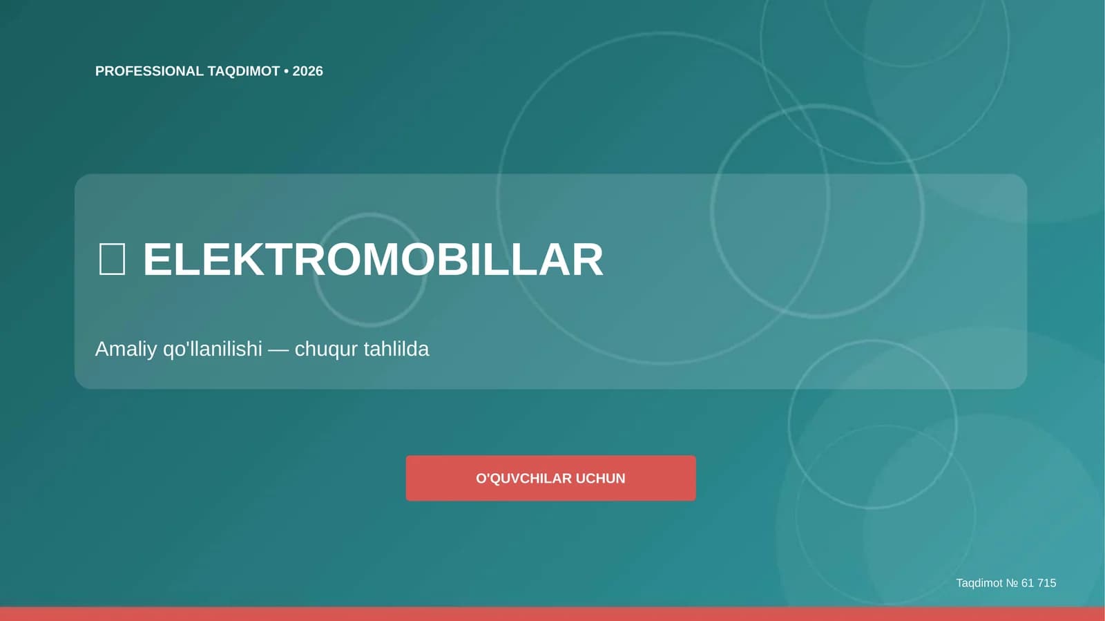 ELEKTROMOBILLAR