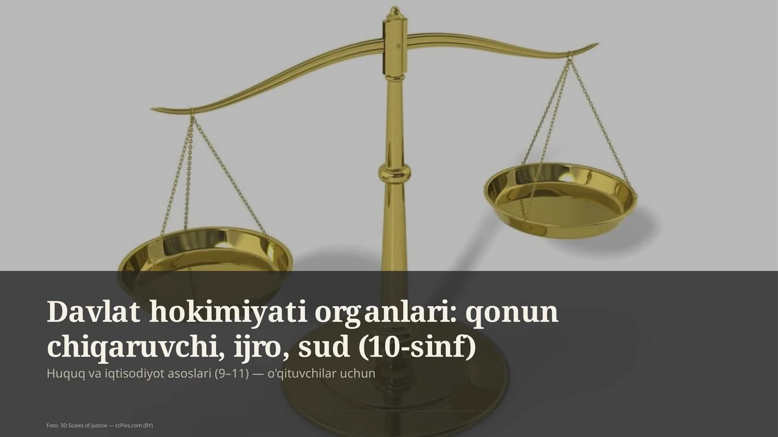 Huquq va iqtisodiyot asoslari (9-11)