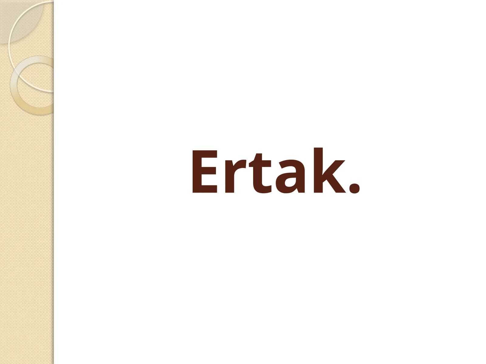 Ertak