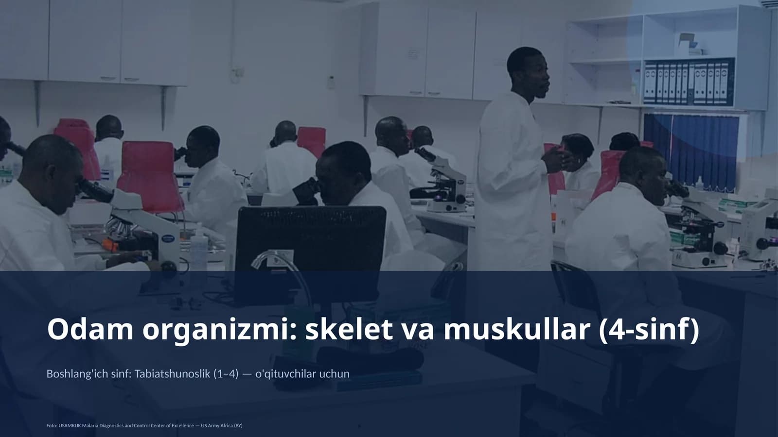 Odam organizmi: skelet va muskullar (4-sinf)