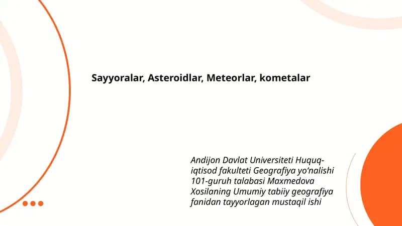 Umumiy tabiiy geografiya