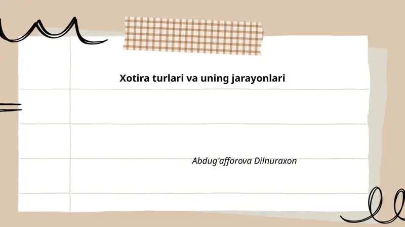Sensorli xotira