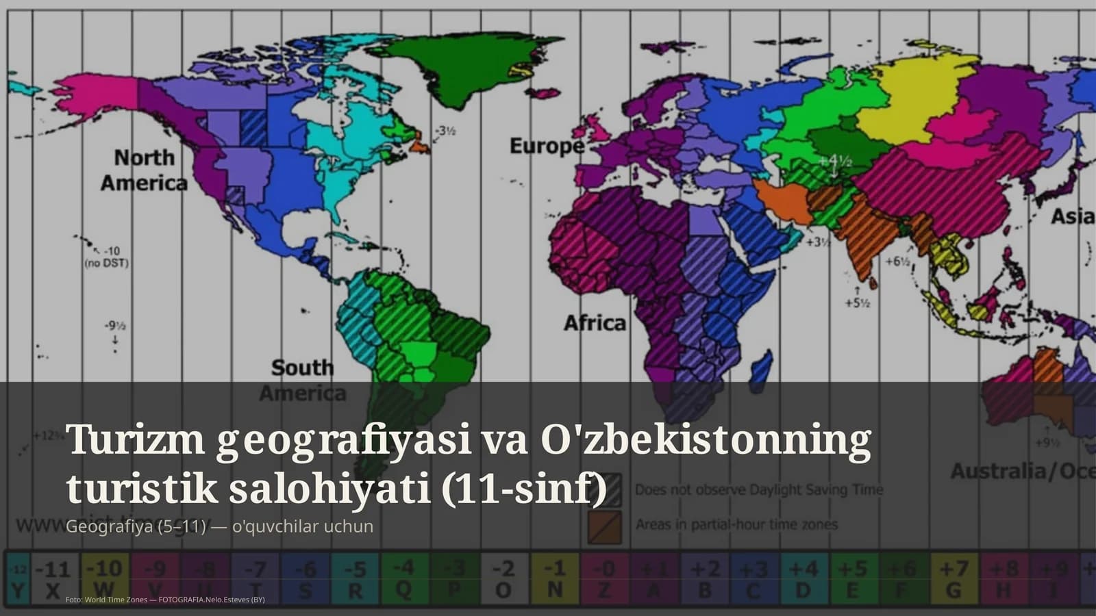 Turizm geografiyasi va O'zbekistonning turistik salohiyati (11-sinf)