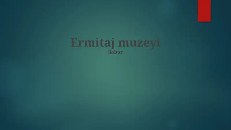 Ermitaj muzeyi