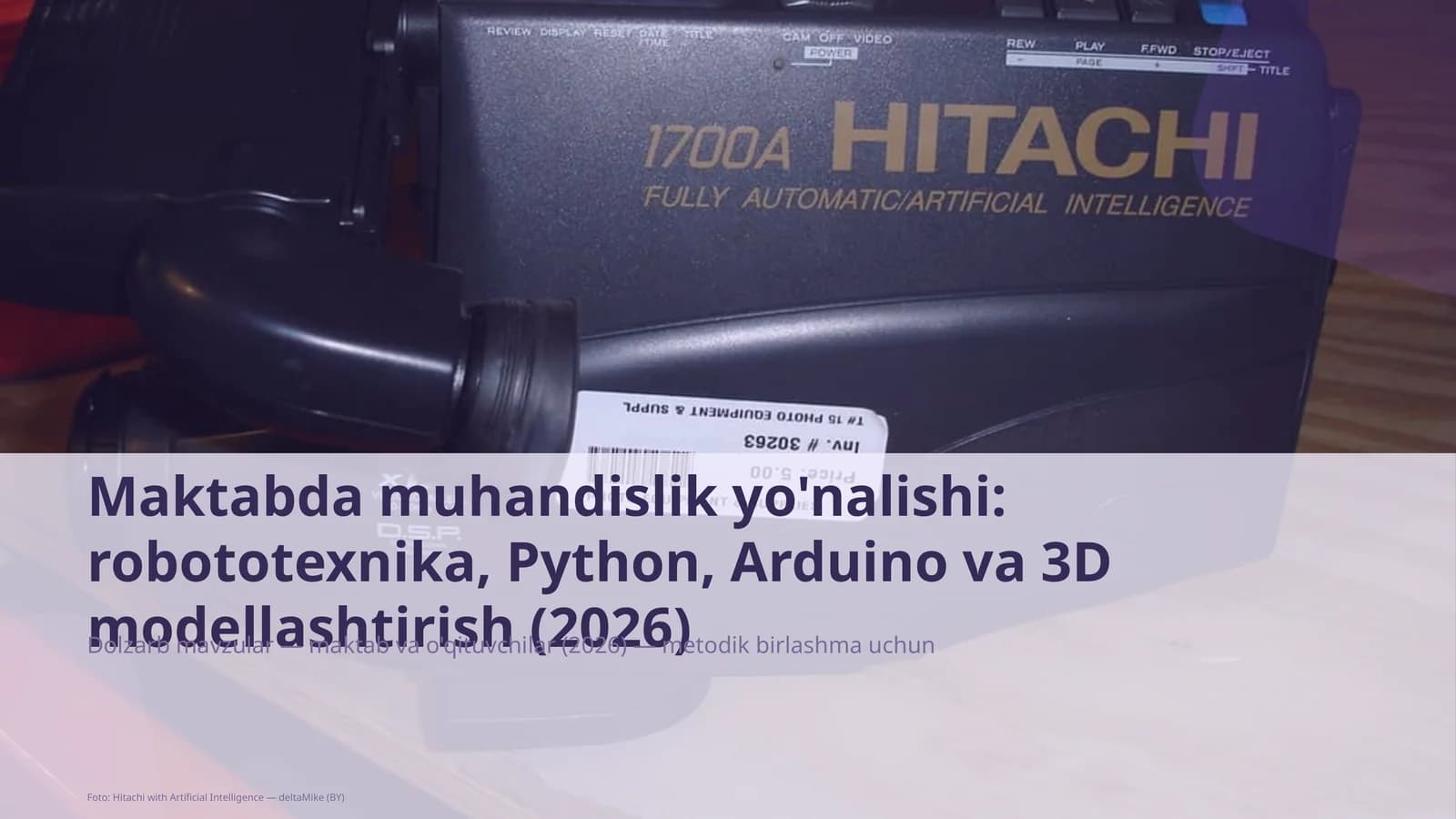 Dolzarb mavzular — maktab va o'qituvchilar (2026)