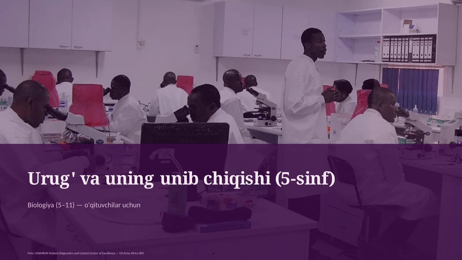 Urug' va uning unib chiqishi (5-sinf)