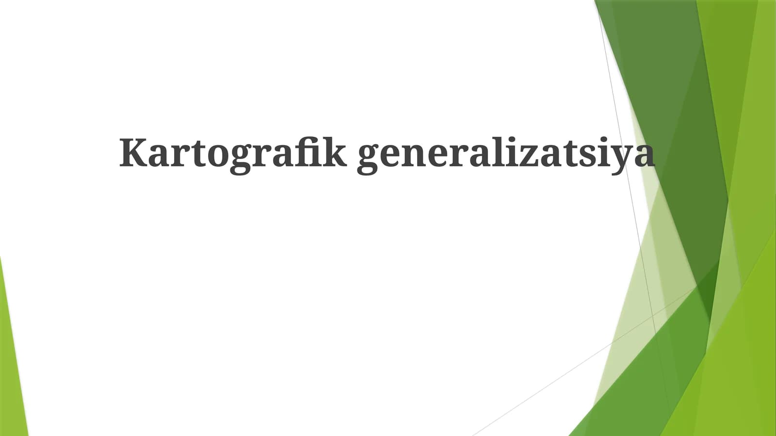 Kartografikgeneralizatsiya