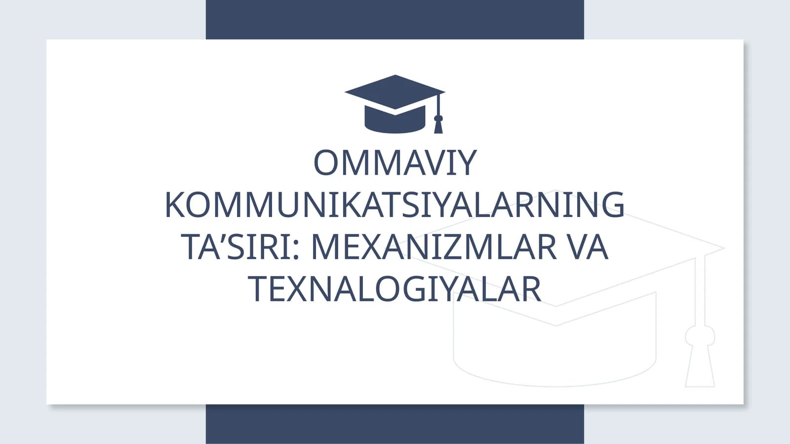 tasir psixologiyasi ommaviy