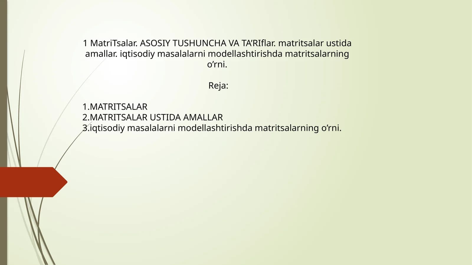 Matritsalar