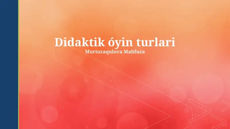 Konstruktorlik o'yinlari