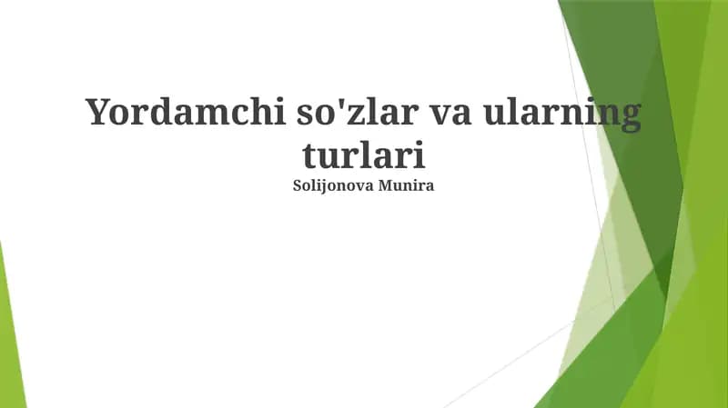 Ko'makchi fe'llar