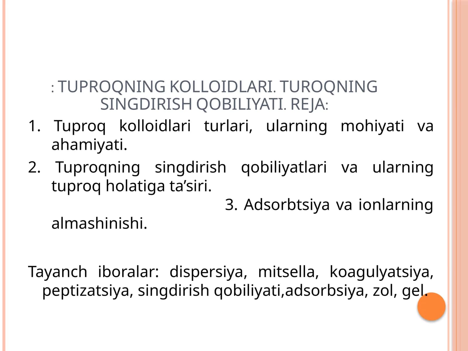 Tuproqning Kolloidlari
