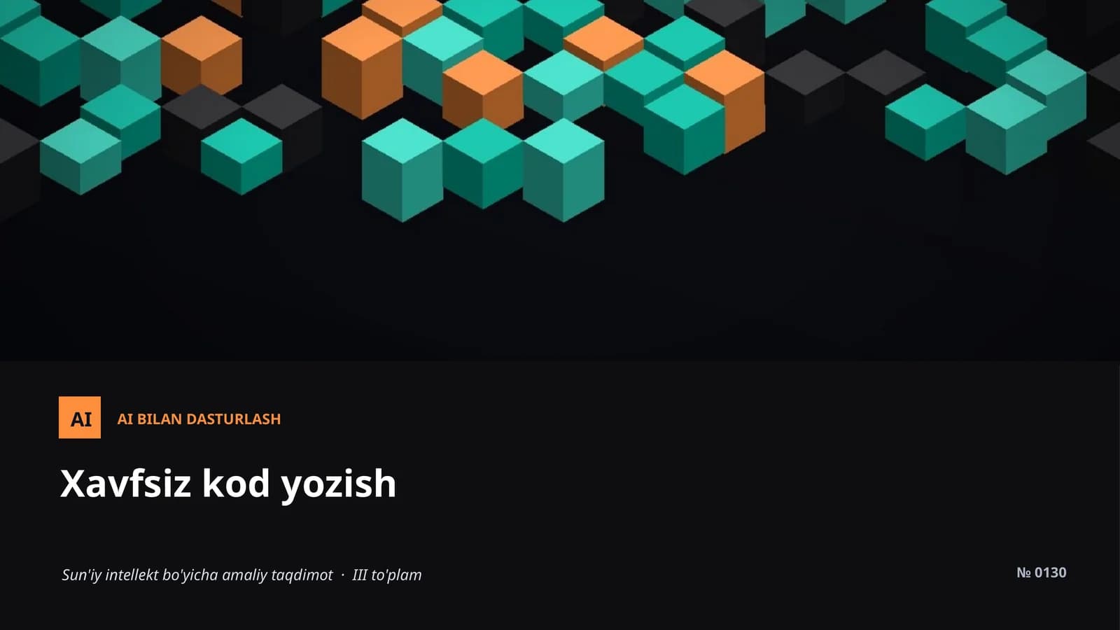 Xavfsiz kod yozish