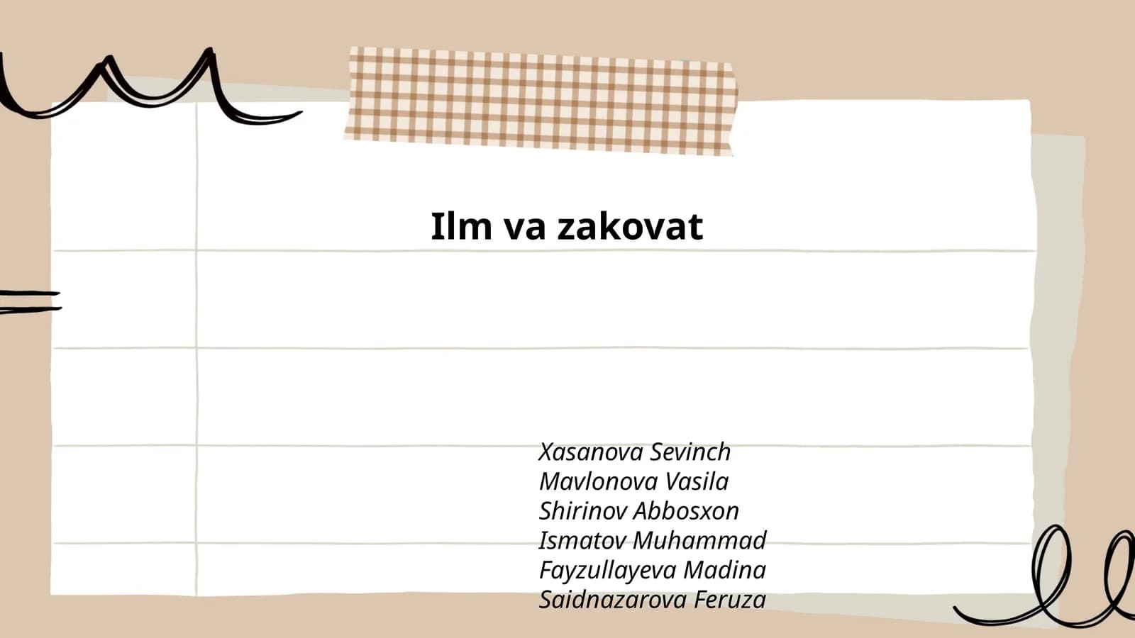 Ilm va zakovat