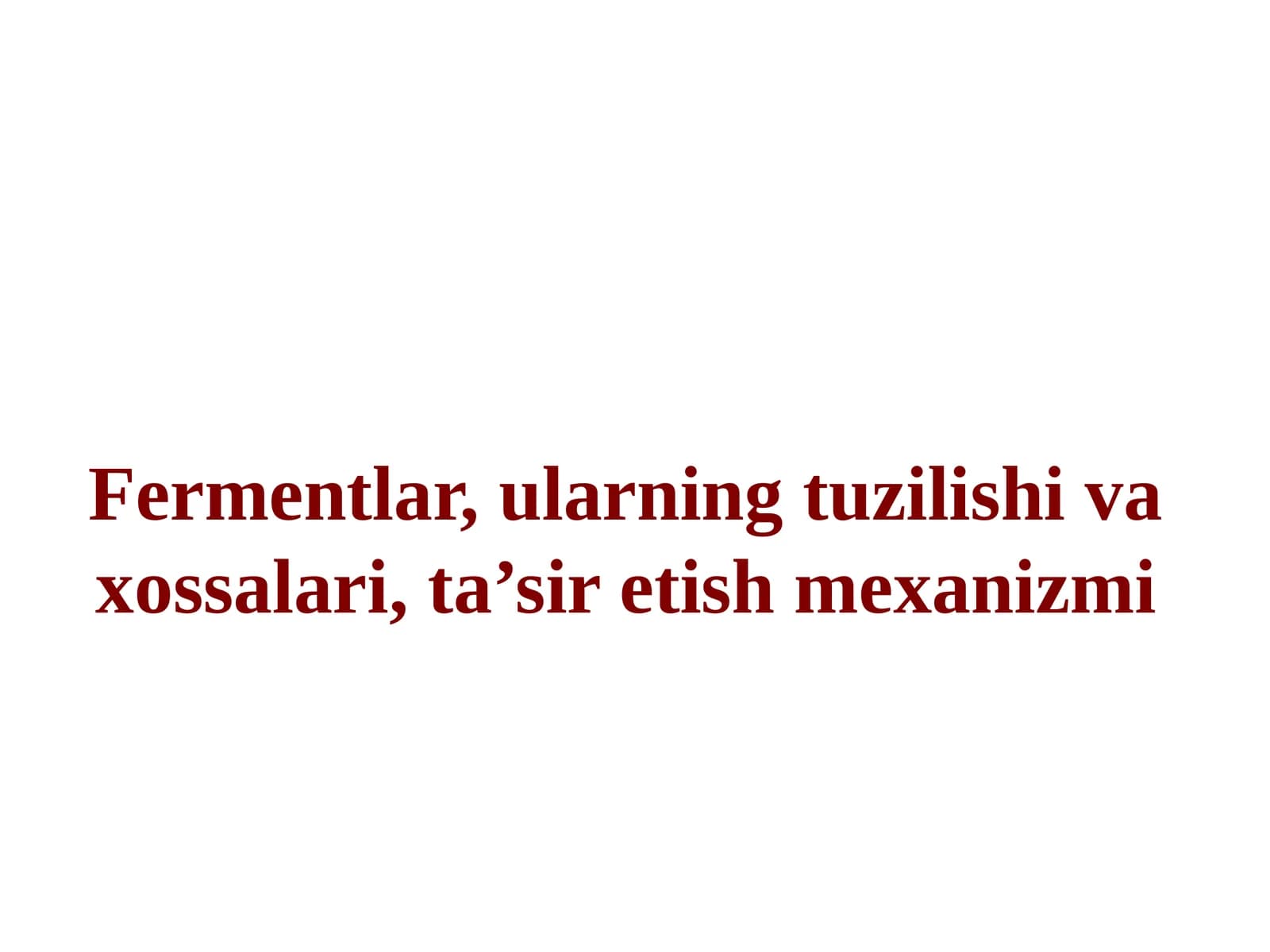 Fermentlar (Fermentlar)