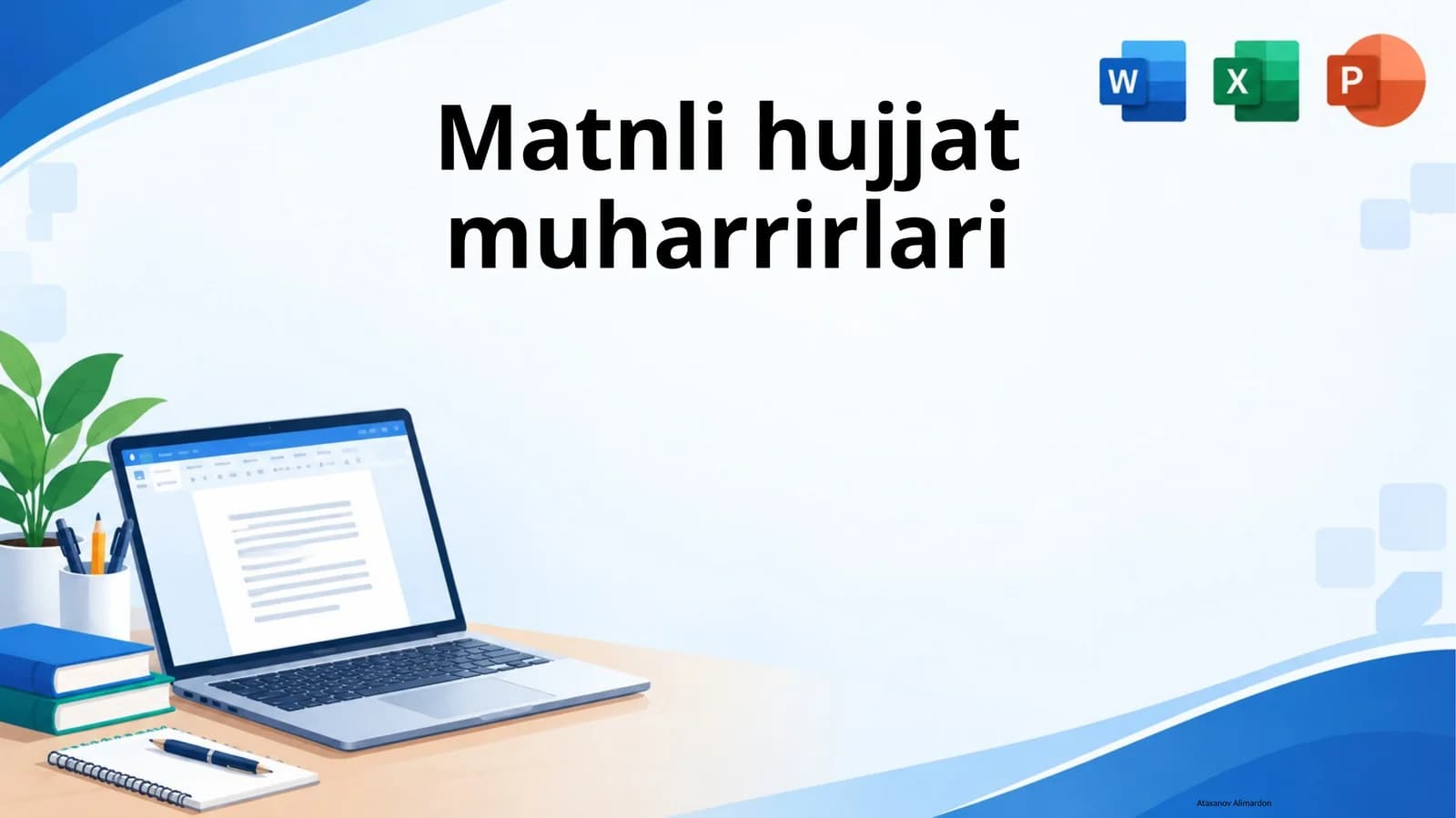 Matnli hujjat muxarrirlari