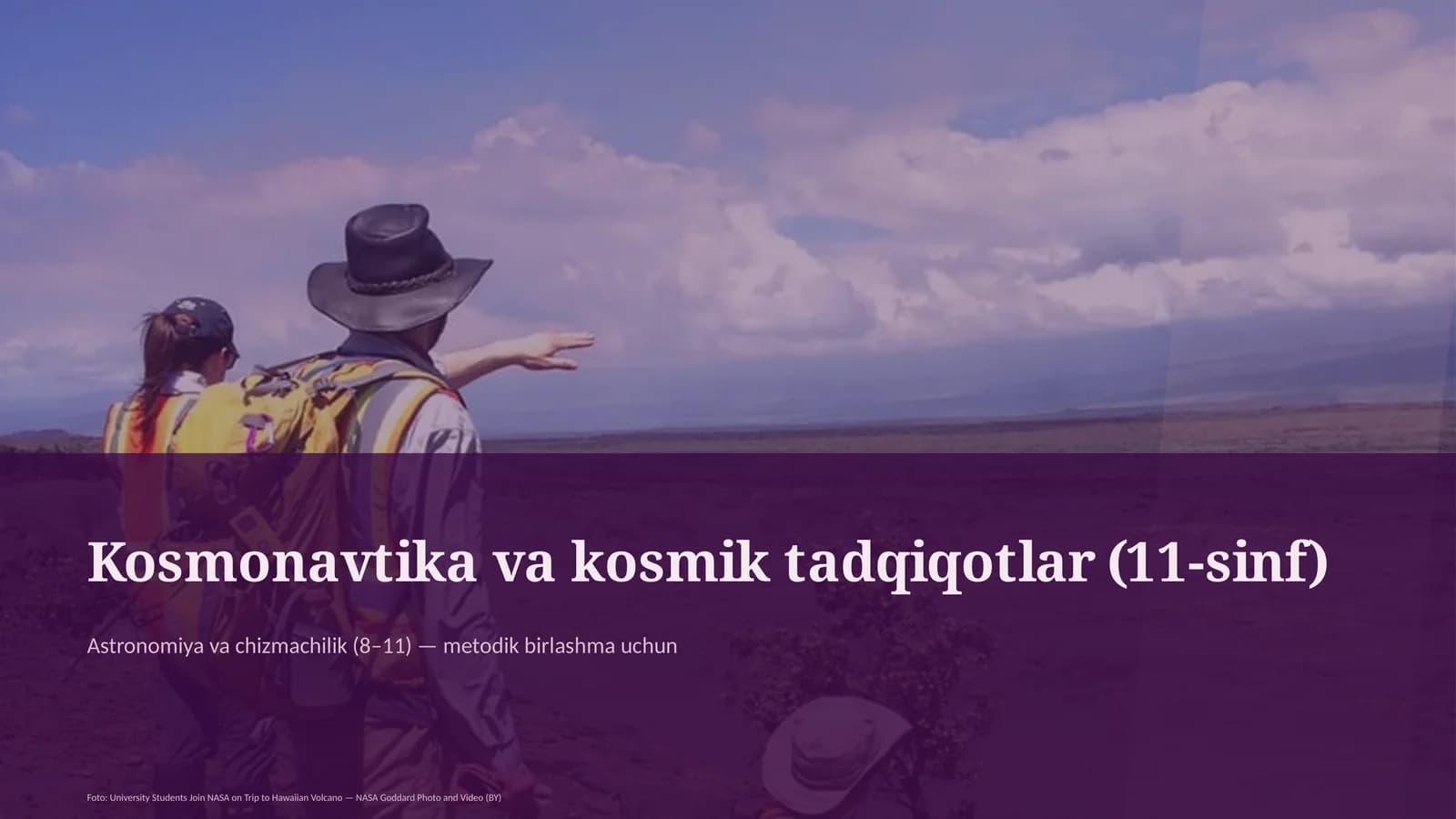 Kosmonavtika va kosmik tadqiqotlar (11-sinf)