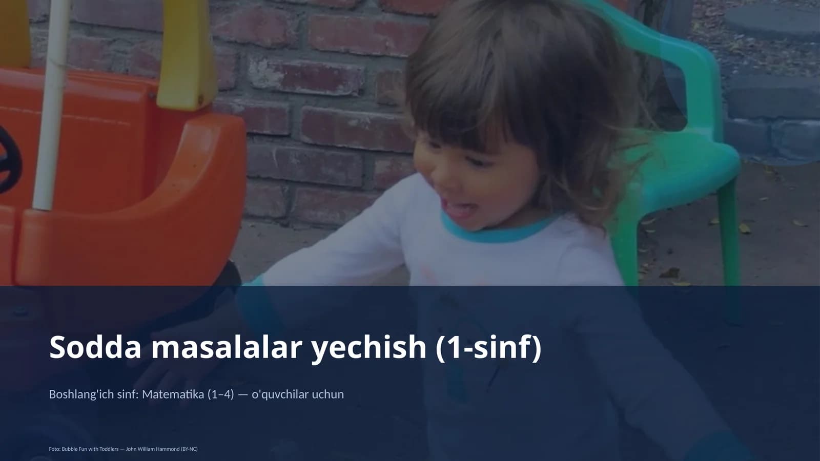 Sodda masalalar yechish (1-sinf)