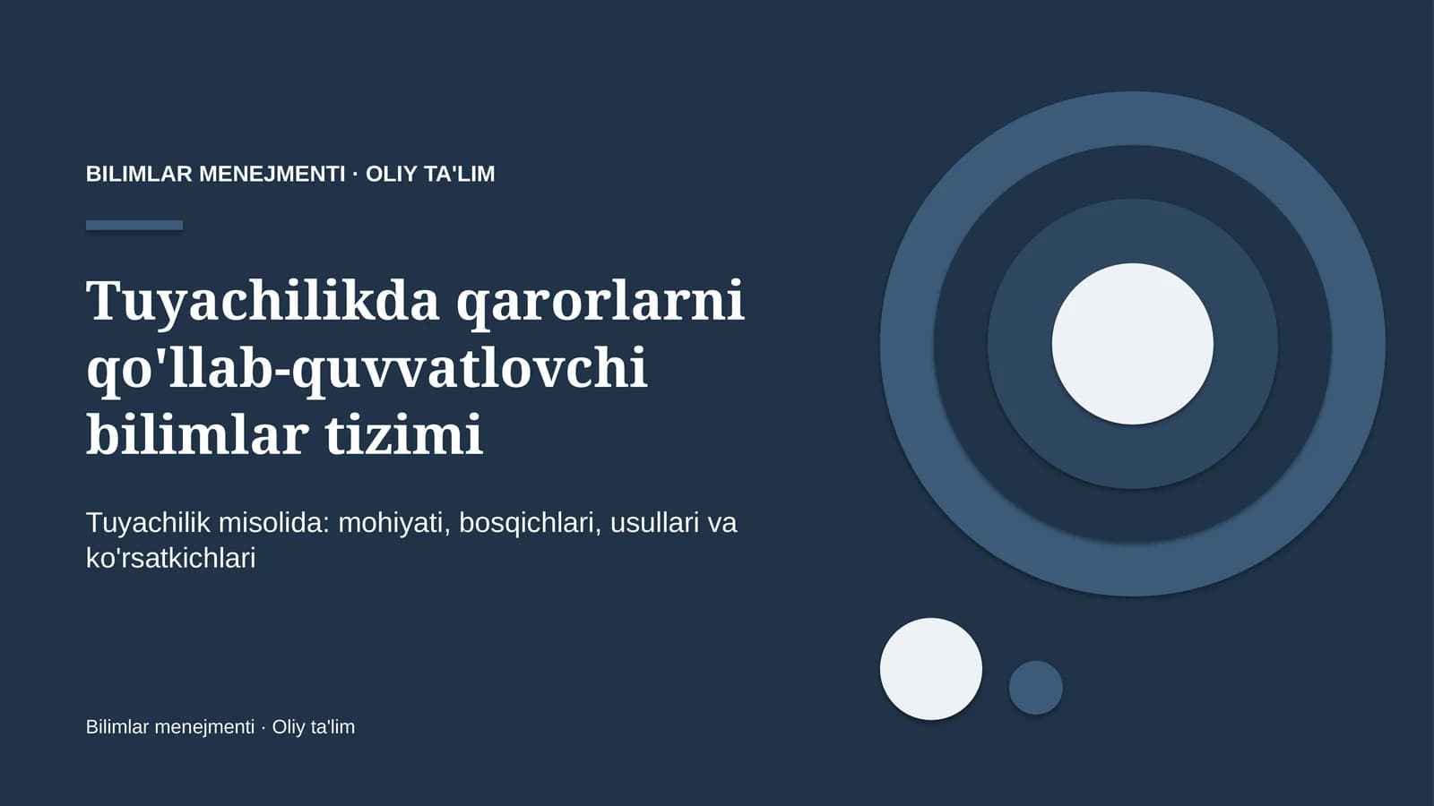 tuyachilikda qarorlarni qo'llab quvvatlovchi bilimlar tizimi 6889