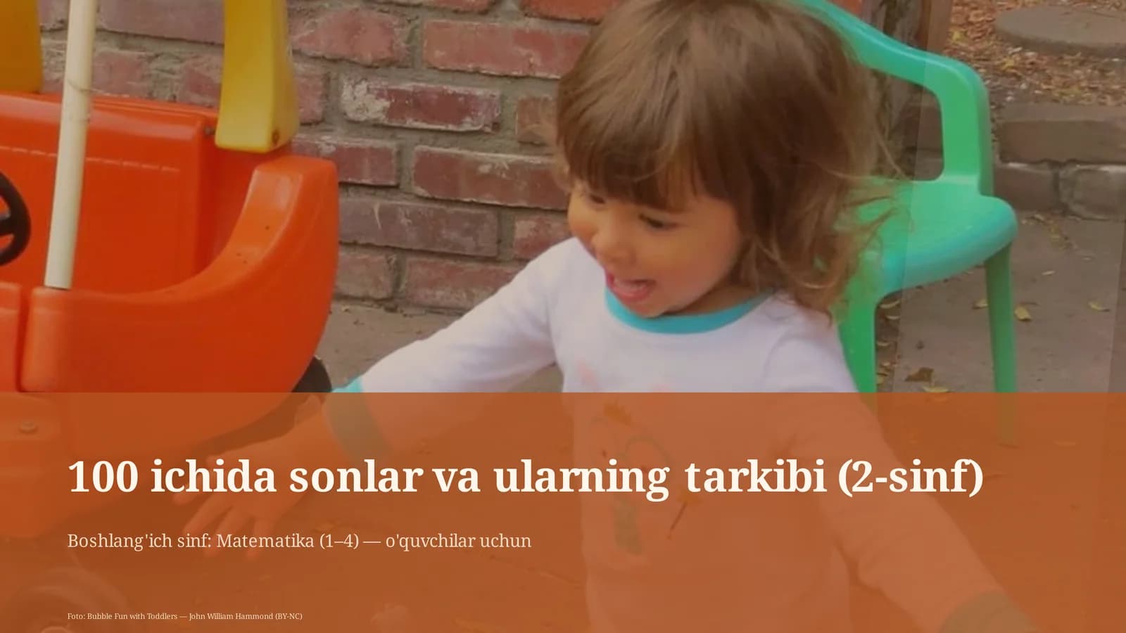 100 ichida sonlar va ularning tarkibi (2-sinf)