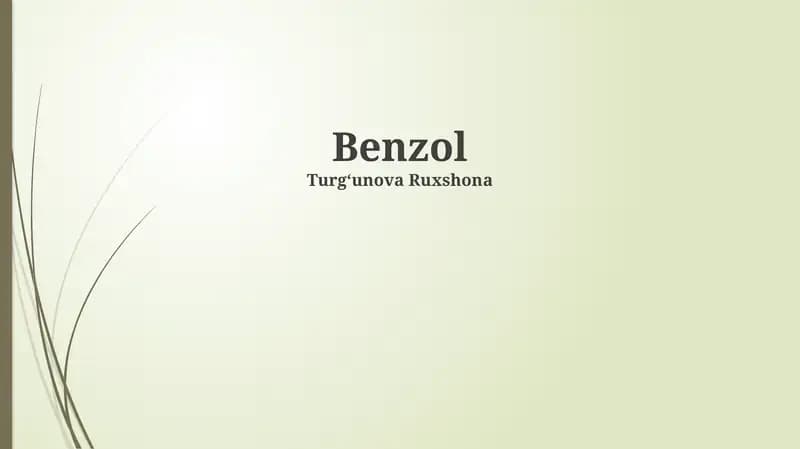 Benzol
