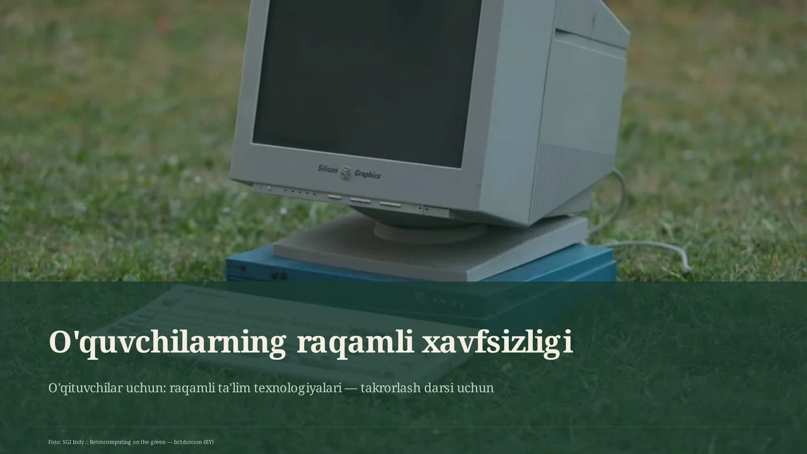 O'quvchilarning raqamli xavfsizligi