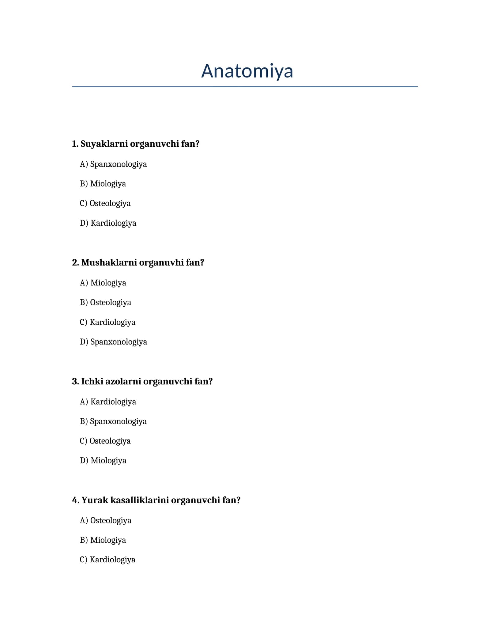 Anatomiya