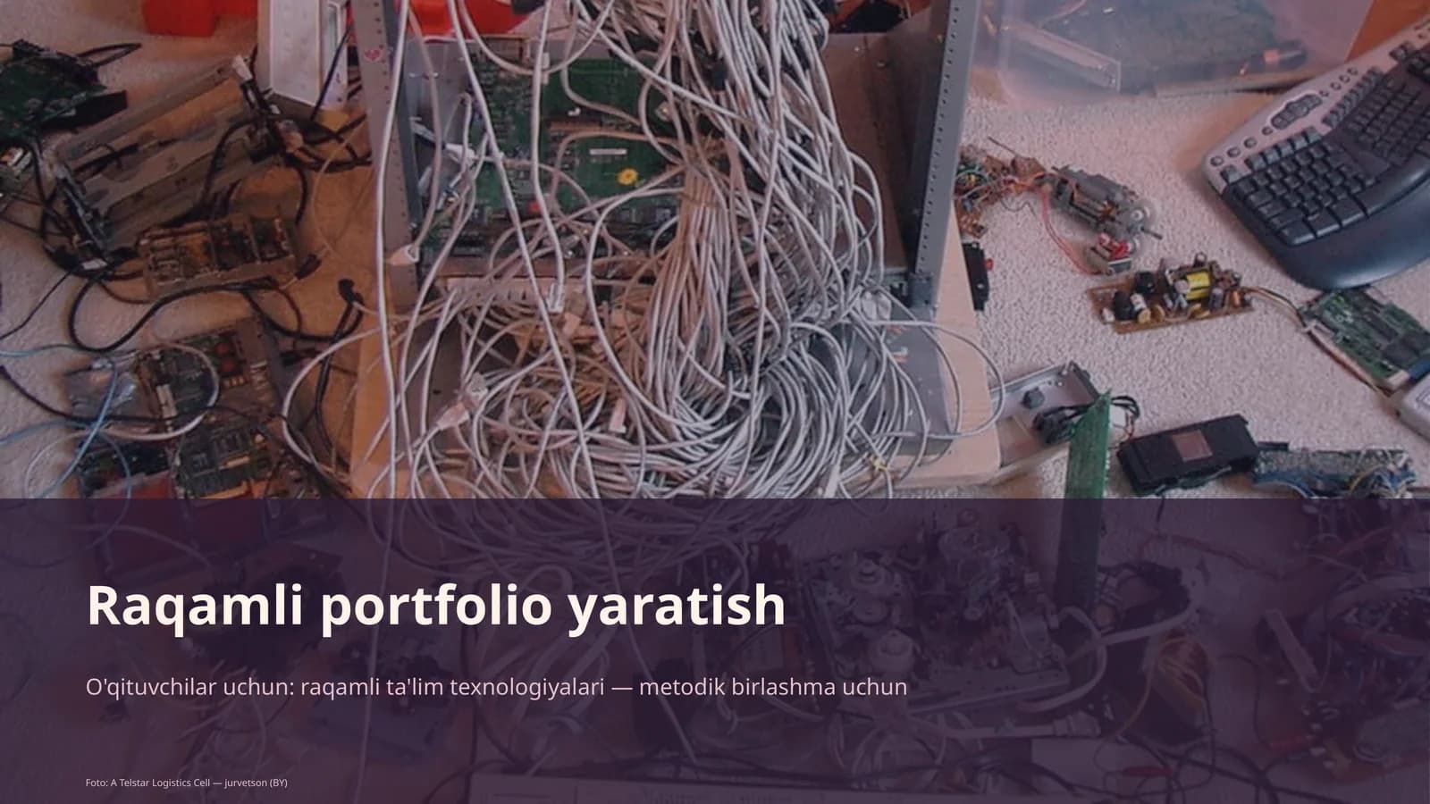 Raqamli portfolio yaratish