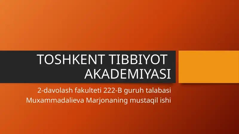 Trombotsitlar. Fibrinoliz