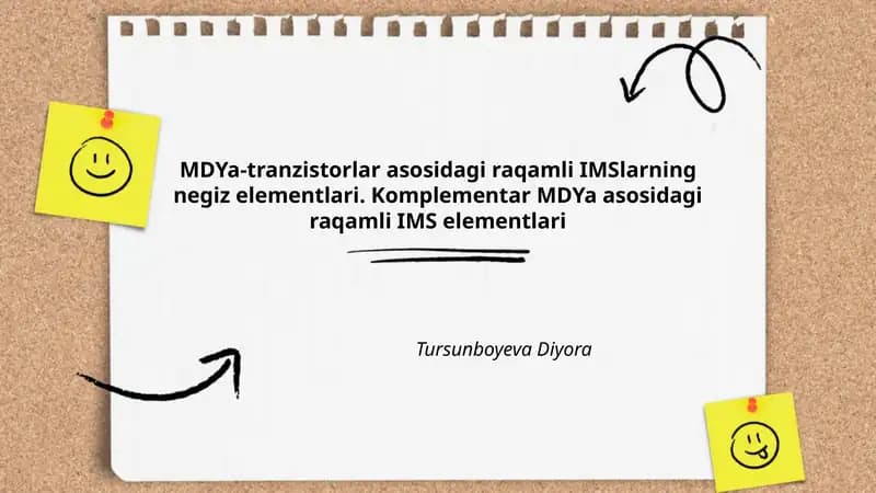 MDYa-transistorlar