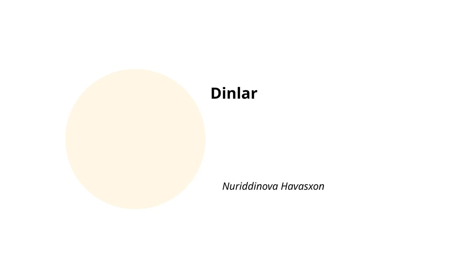 Dinlar