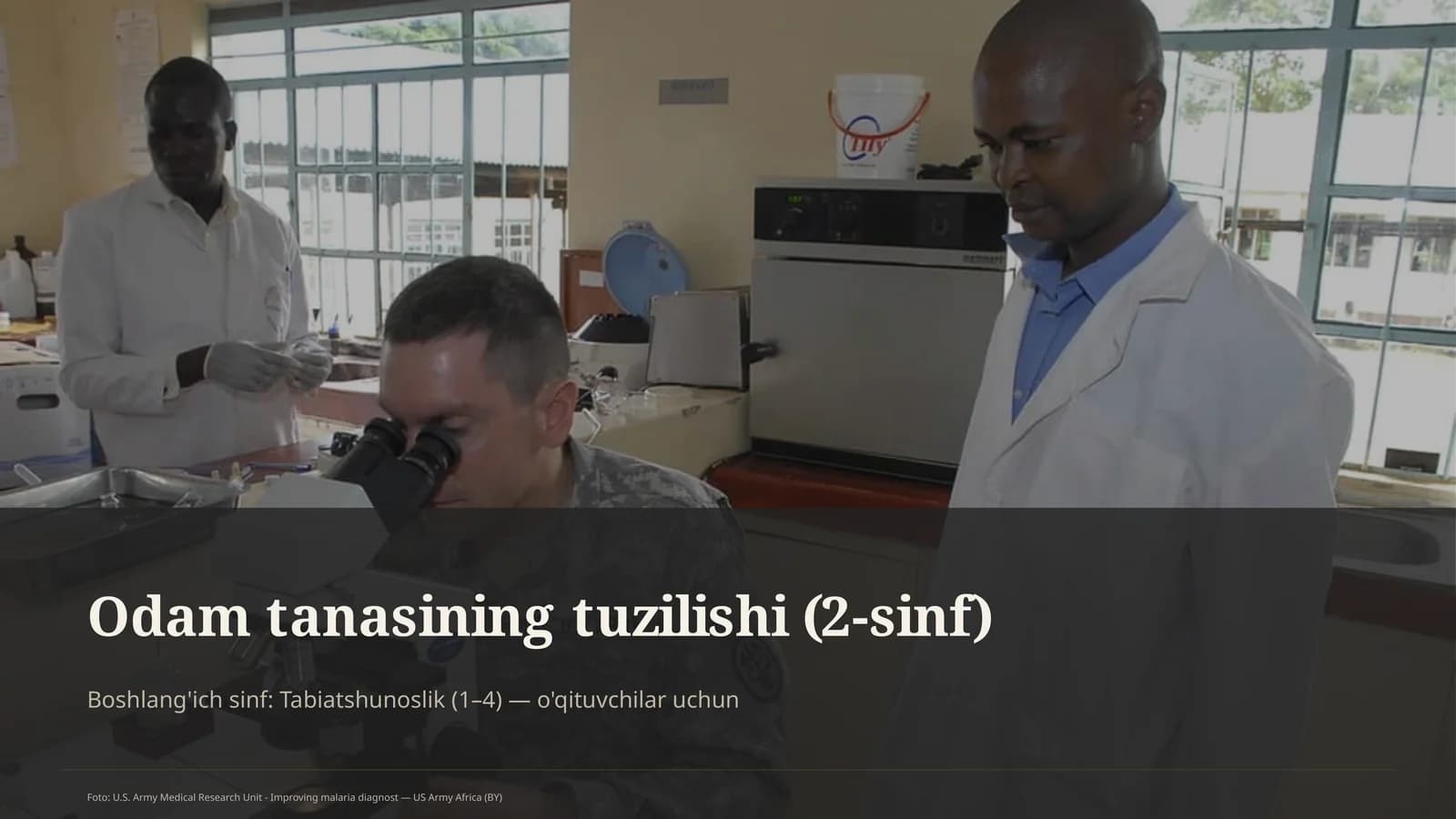 Odam tanasining tuzilishi (2-sinf)