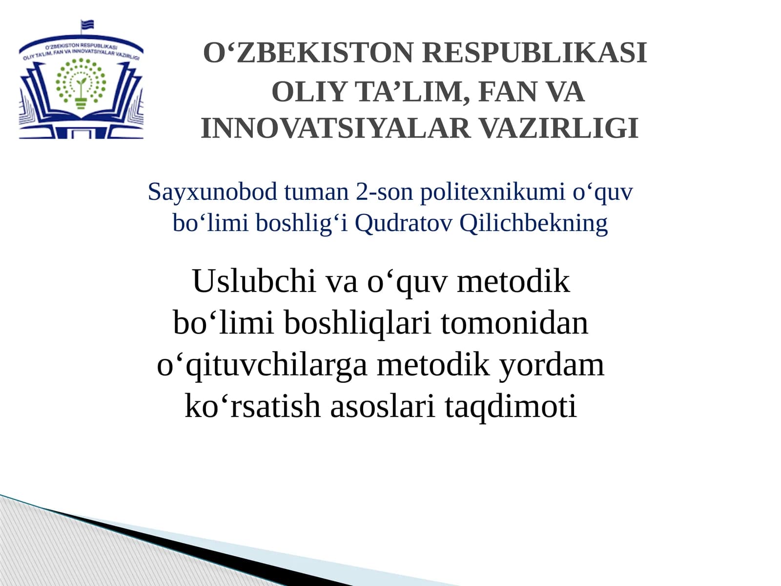 Metodik yordam