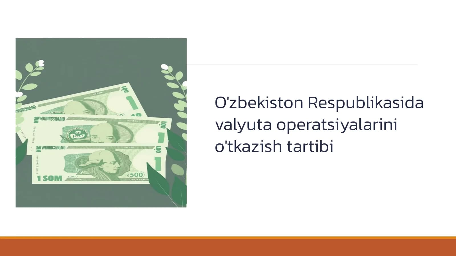 Valyuta operatsiyalari tizimi