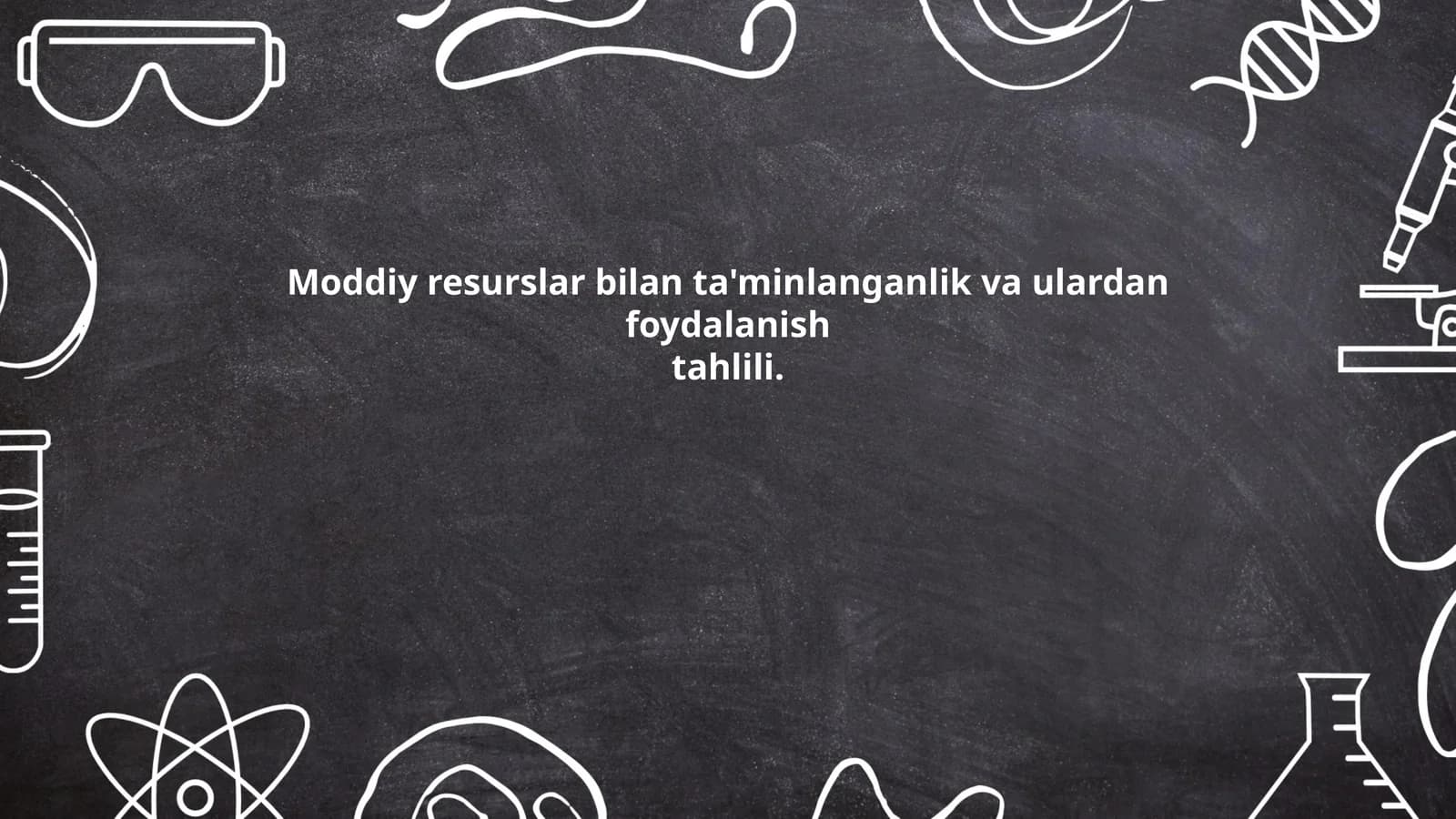 Moddiy resurslar aloqasi