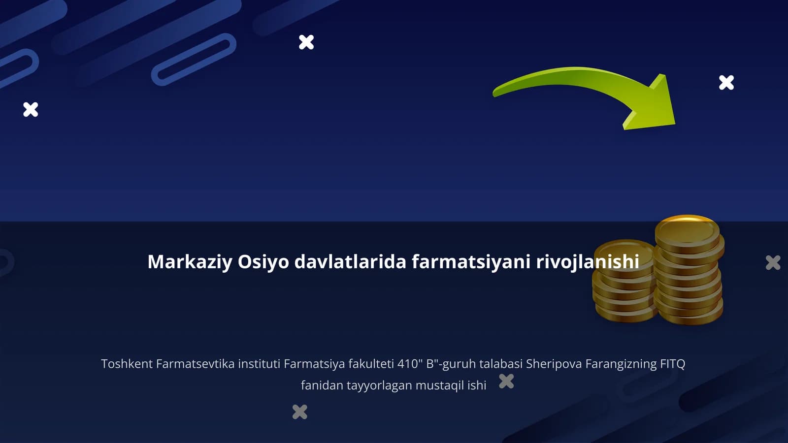 Markaziy Osiyo davlatlarida farmatsiyani rivojlanishi