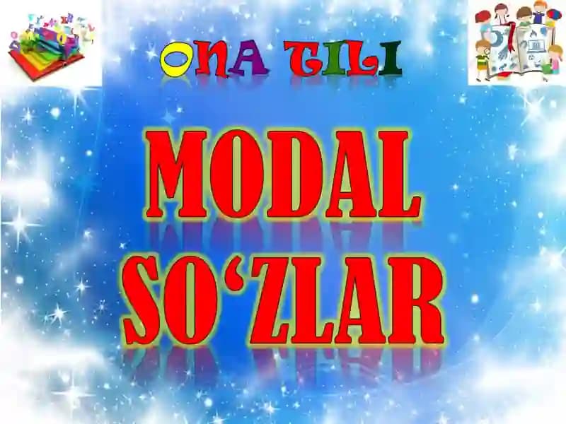 Modal so’zlar
