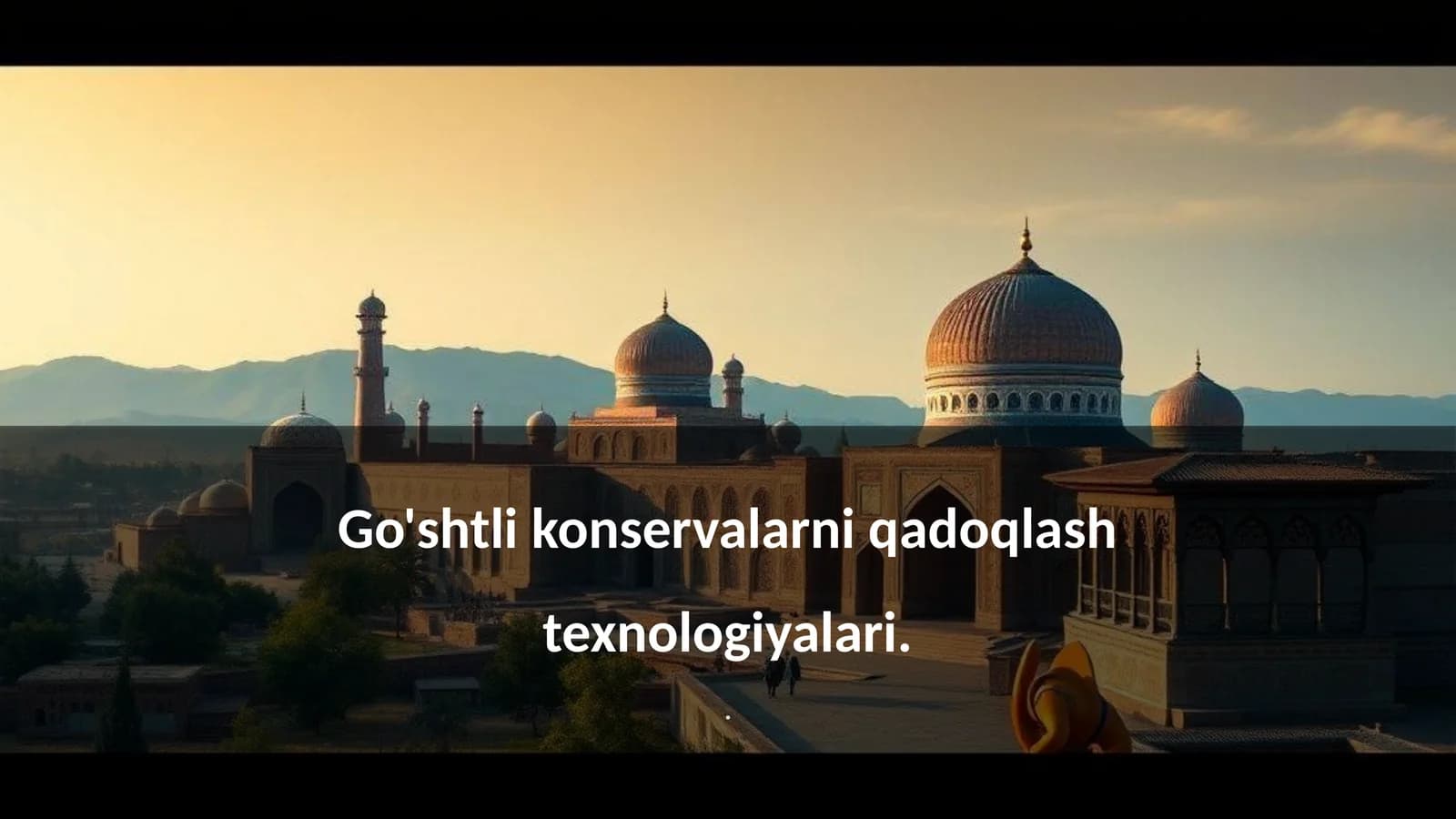 Go'shtli konservalar