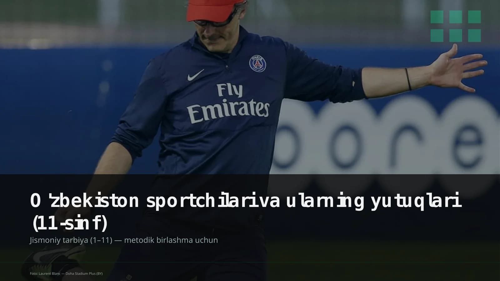 O'zbekiston sportchilari va ularning yutuqlari (11-sinf)