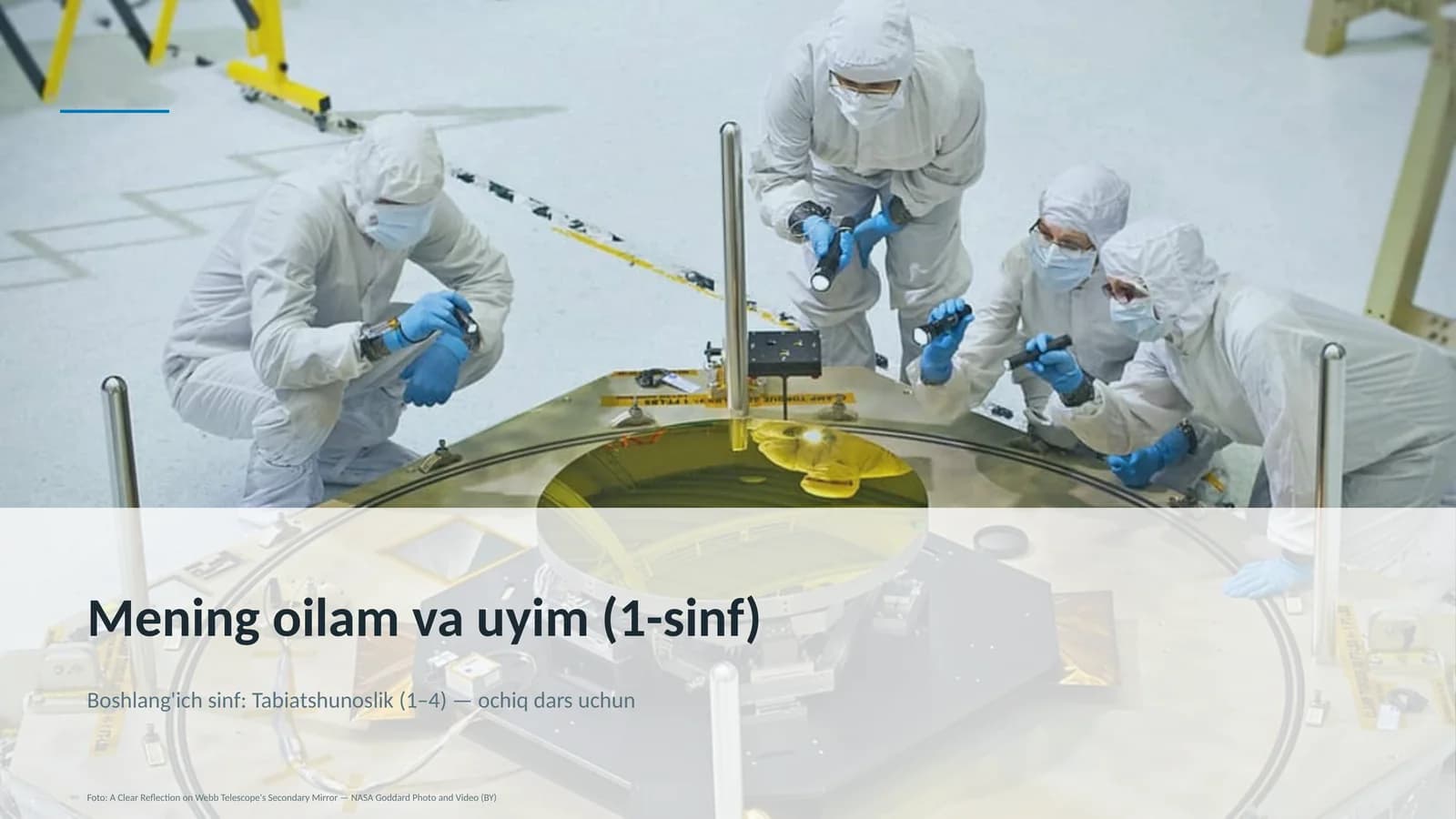 Mening oilam va uyim (1-sinf)